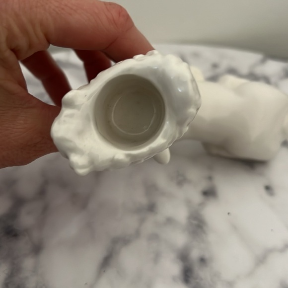 Deer Winter White Creature Candle Holder - Picture 9 of 11